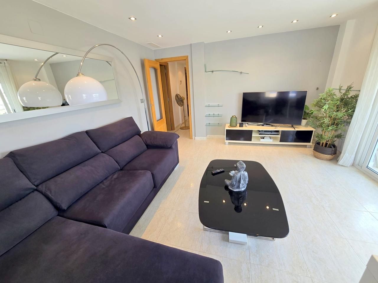 Living room of Apartment to rent in Bellreguard  with Terrace and Furnished