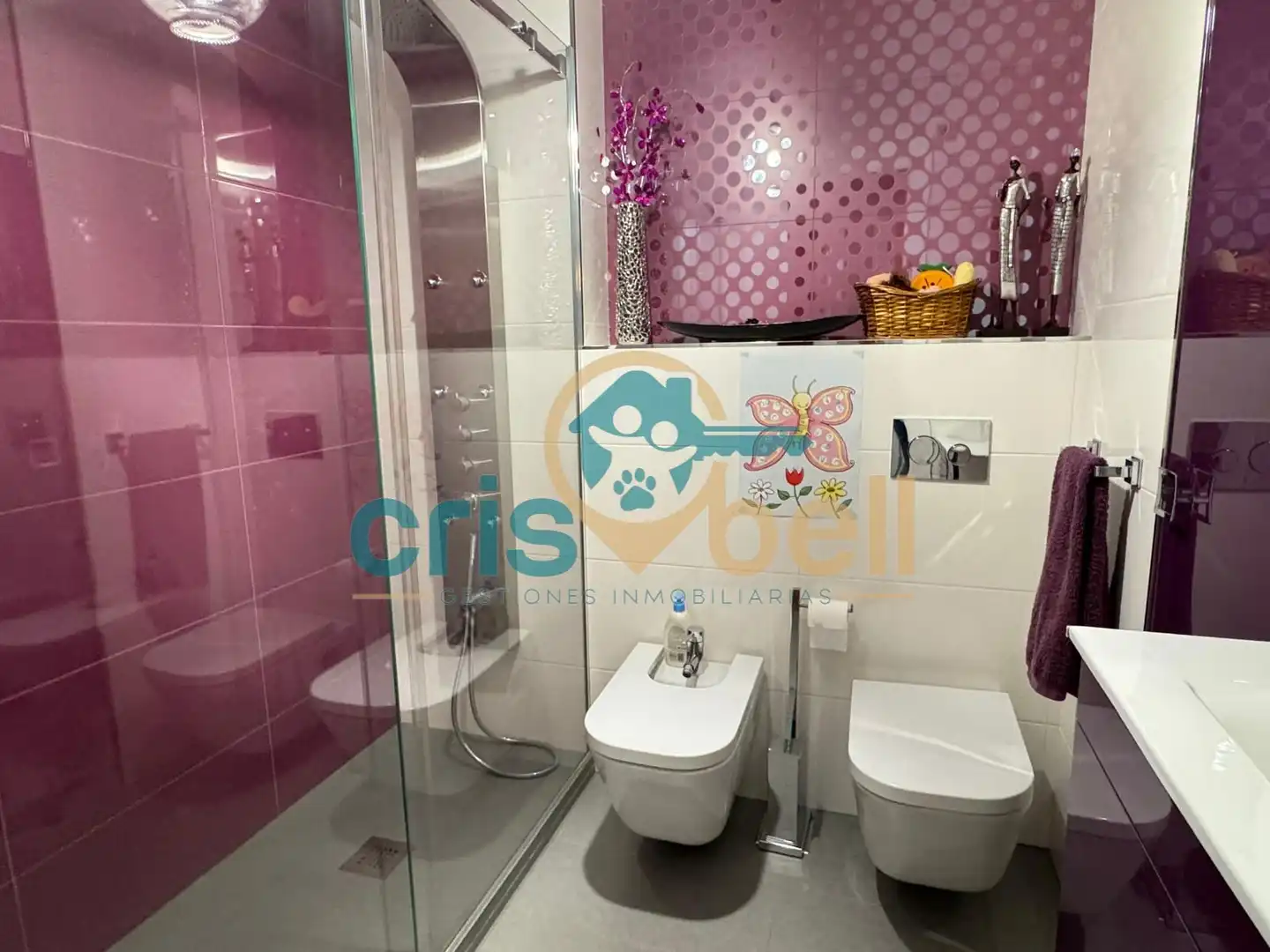 Bathroom of Flat for sale in Lorca  with Air Conditioner, Furnished and Oven