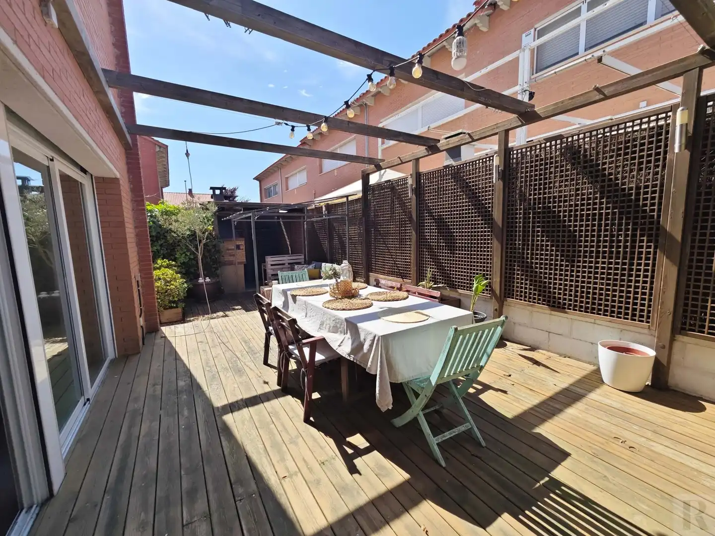 Terrace of Detached homes for sale in Viladecavalls  with Heating and Swimming Pool