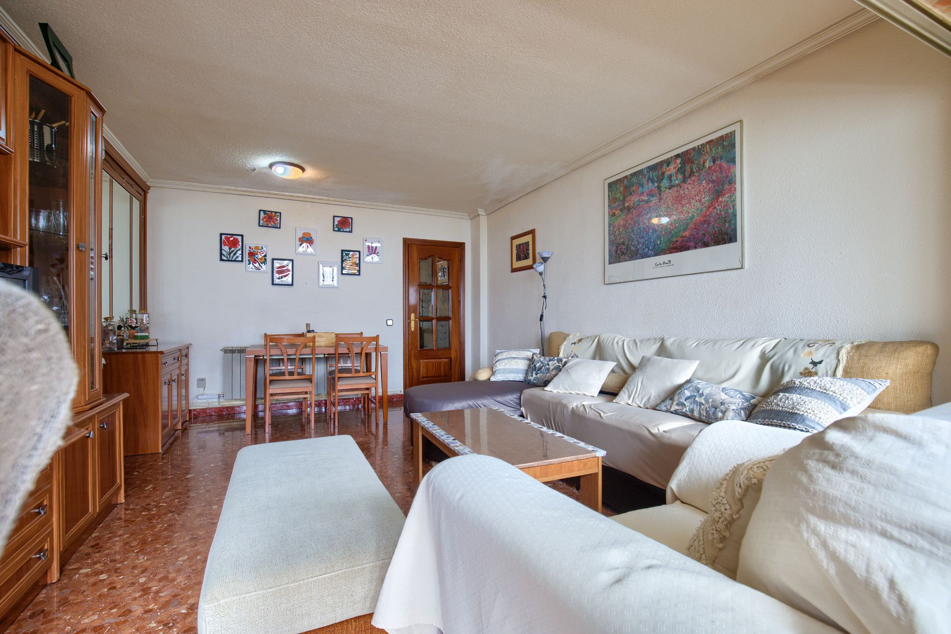 Living room of Flat for sale in Móstoles  with Heating, Terrace and Storage room