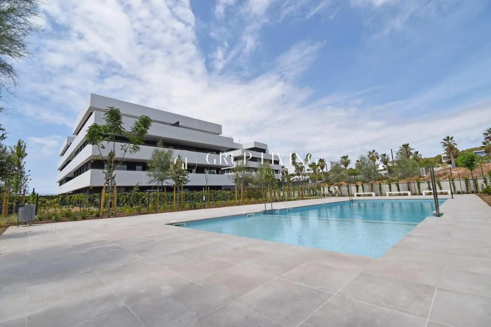 Garten von Wohnung zur Miete in Sitges mit Heizung, Privatgarten und Parkett