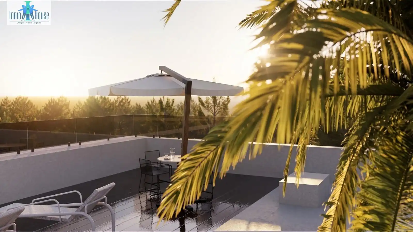 Terraza de Casa o chalet en venta en Chinchilla de Monte-Aragón con Trastero, Piscina y Jacuzzi