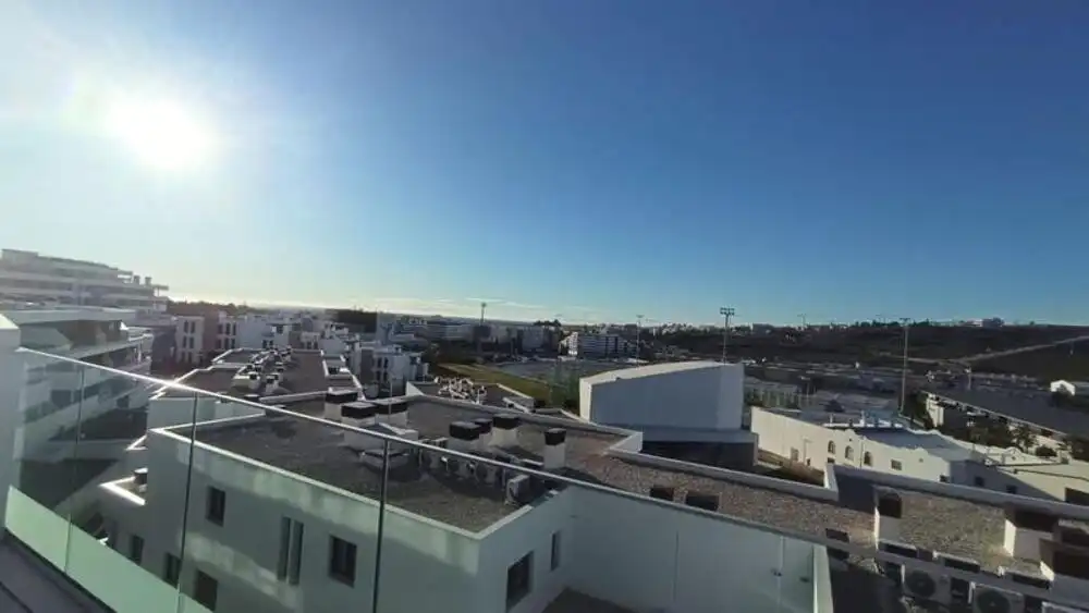 Vista exterior de Apartamento de alquiler en Estepona con Aire acondicionado, Calefacción y Terraza