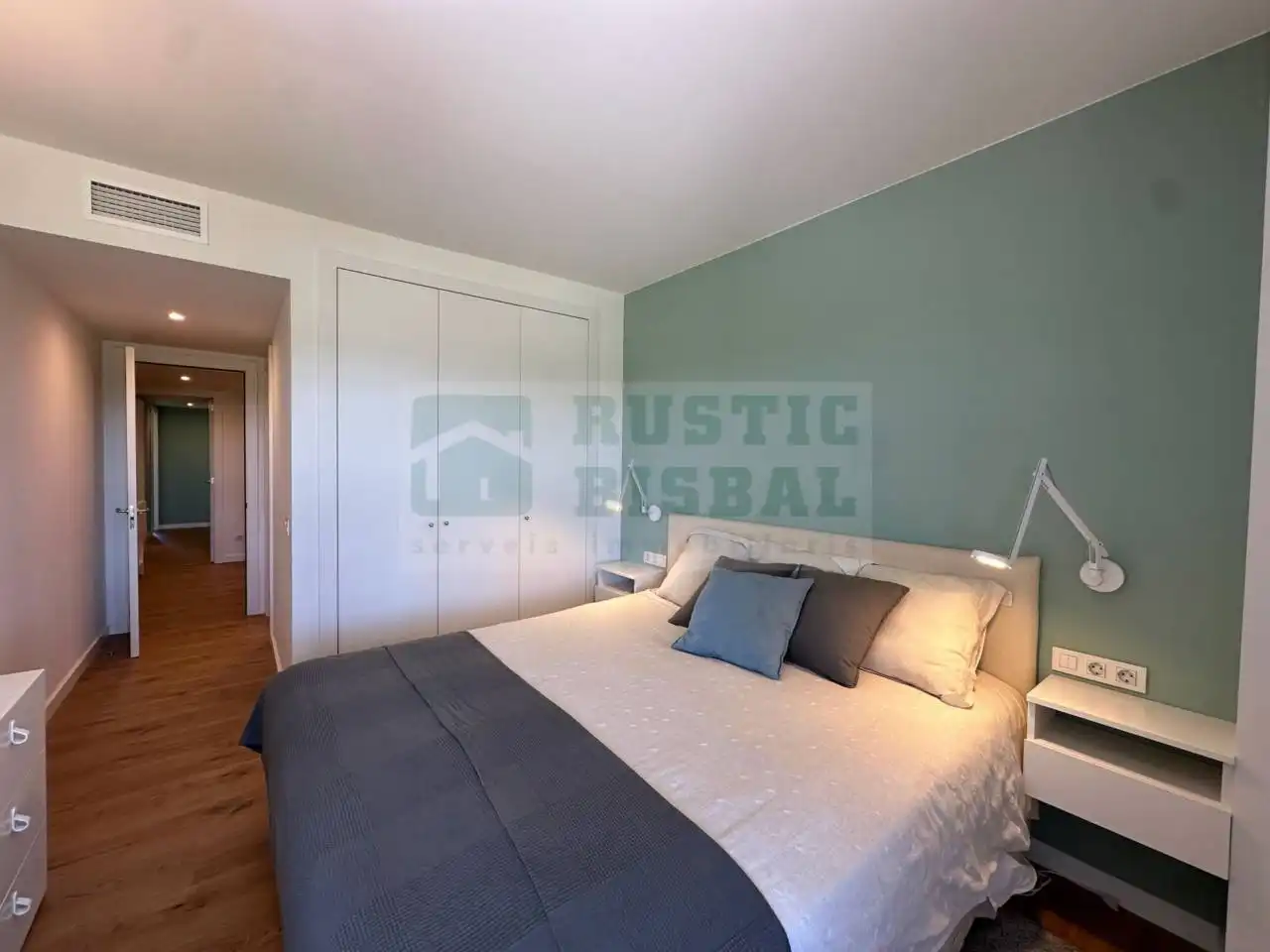 Bedroom of Apartments for rent in Gualta  with Air Conditioner, Heating and Parquet flooring