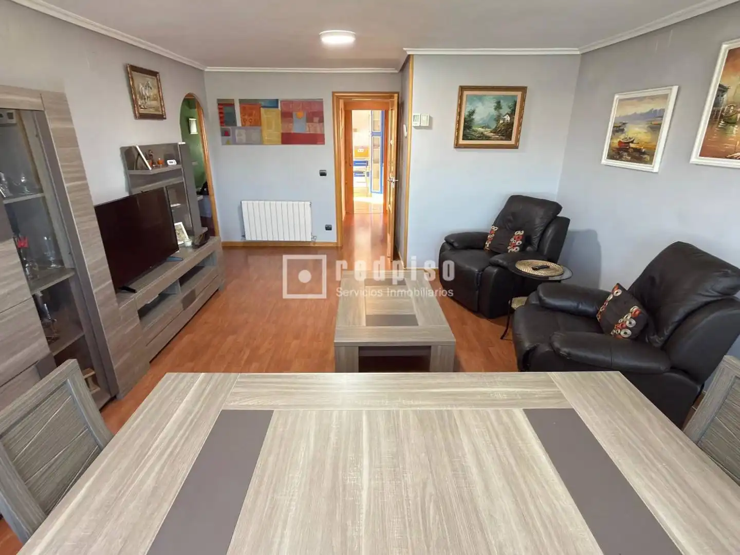 Sala d'estar de Pis en venda en Madrid amb Aire condicionat, Calefacció i Jardí privat