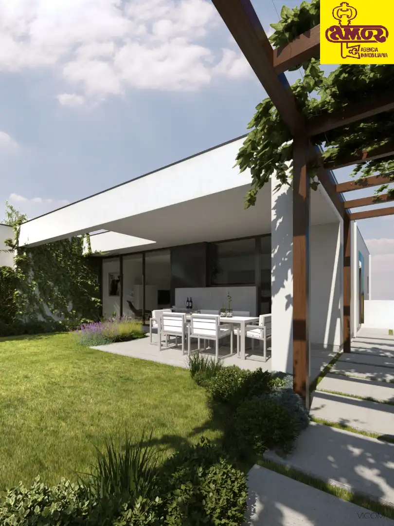 Terraza de Casa o chalet en venta en Santiago de Compostela  con Amueblado