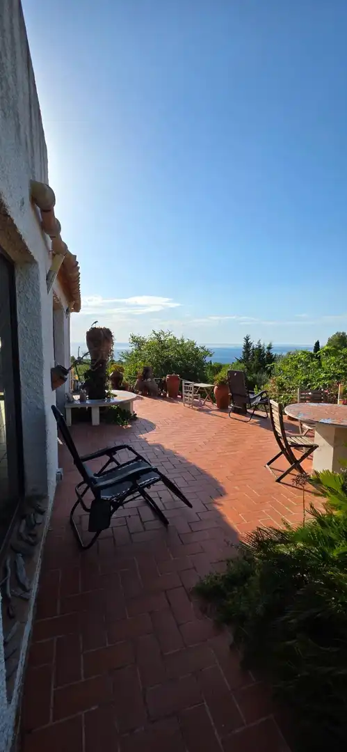 Terraza de Finca rústica en venta en El Perelló con Calefacción, Jardín privado y Terraza