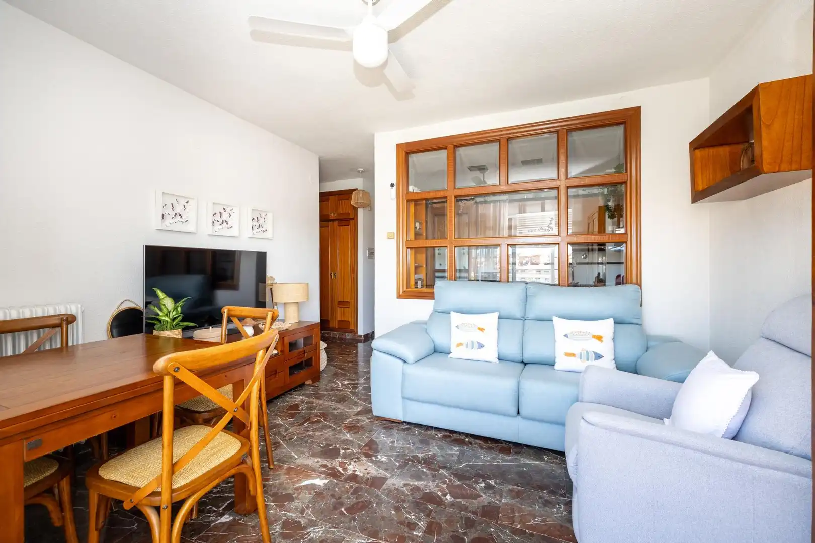 Living room of Apartments for sale in Granada  with Heating and Terrace