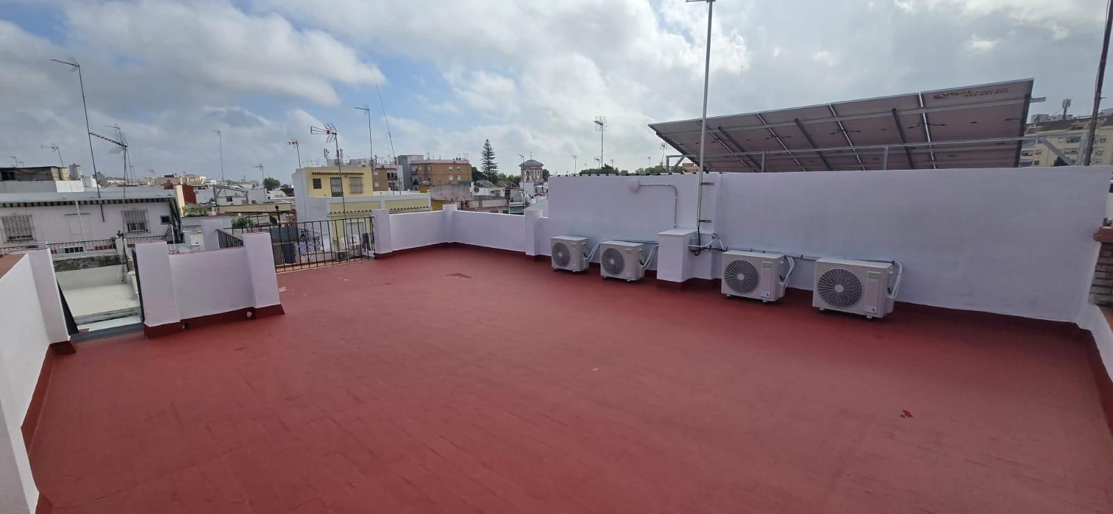 Terraza de Casa adosada en venta en Tomares con Aire acondicionado, Terraza y Balcón