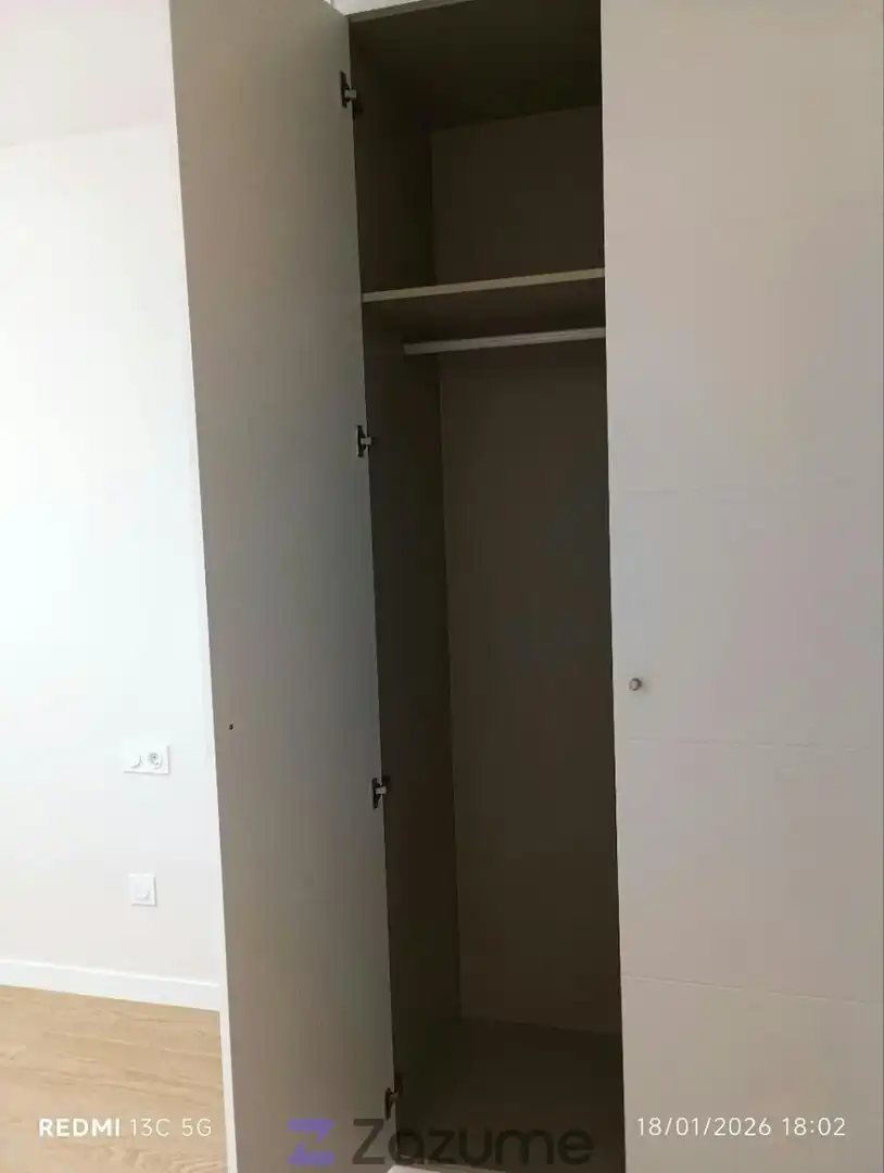 Bedroom of Flat for rent in Valencia  with Air Conditioner, Private garden and Terrace