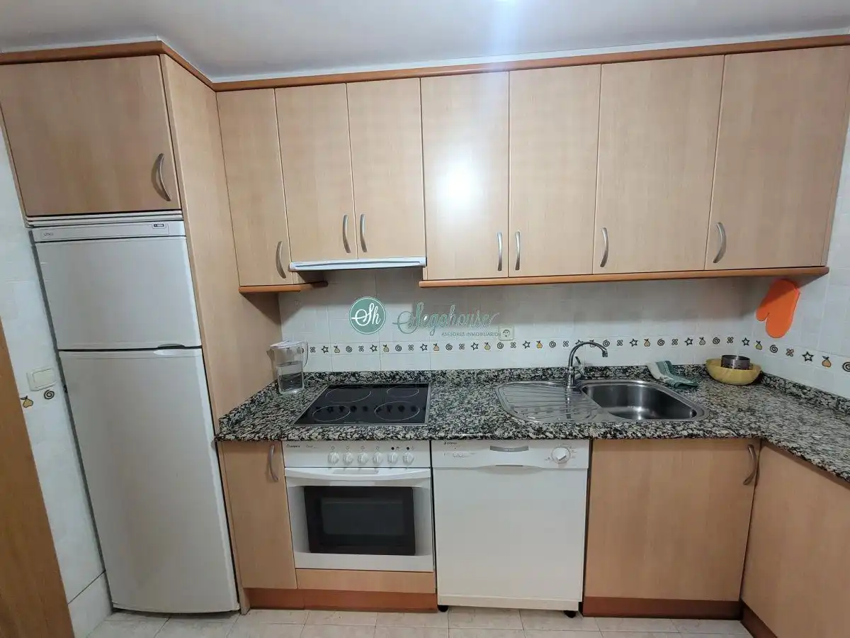 Kitchen of Flat for sale in Palazuelos de Eresma  with Heating, Storage room and Community pool