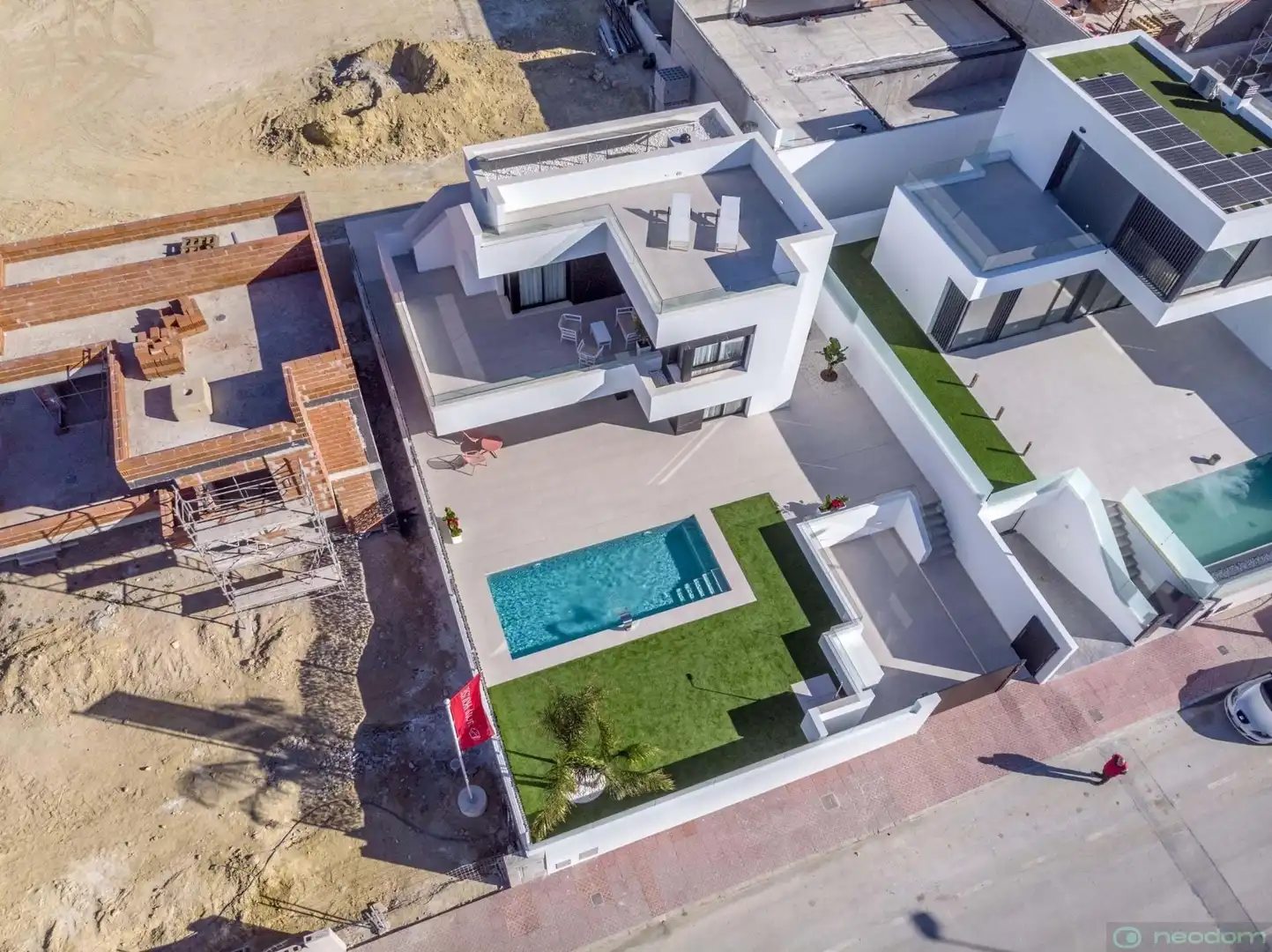 Exterior view of Houses for sale in Rojales  with Terrace, Swimming Pool and Furnished