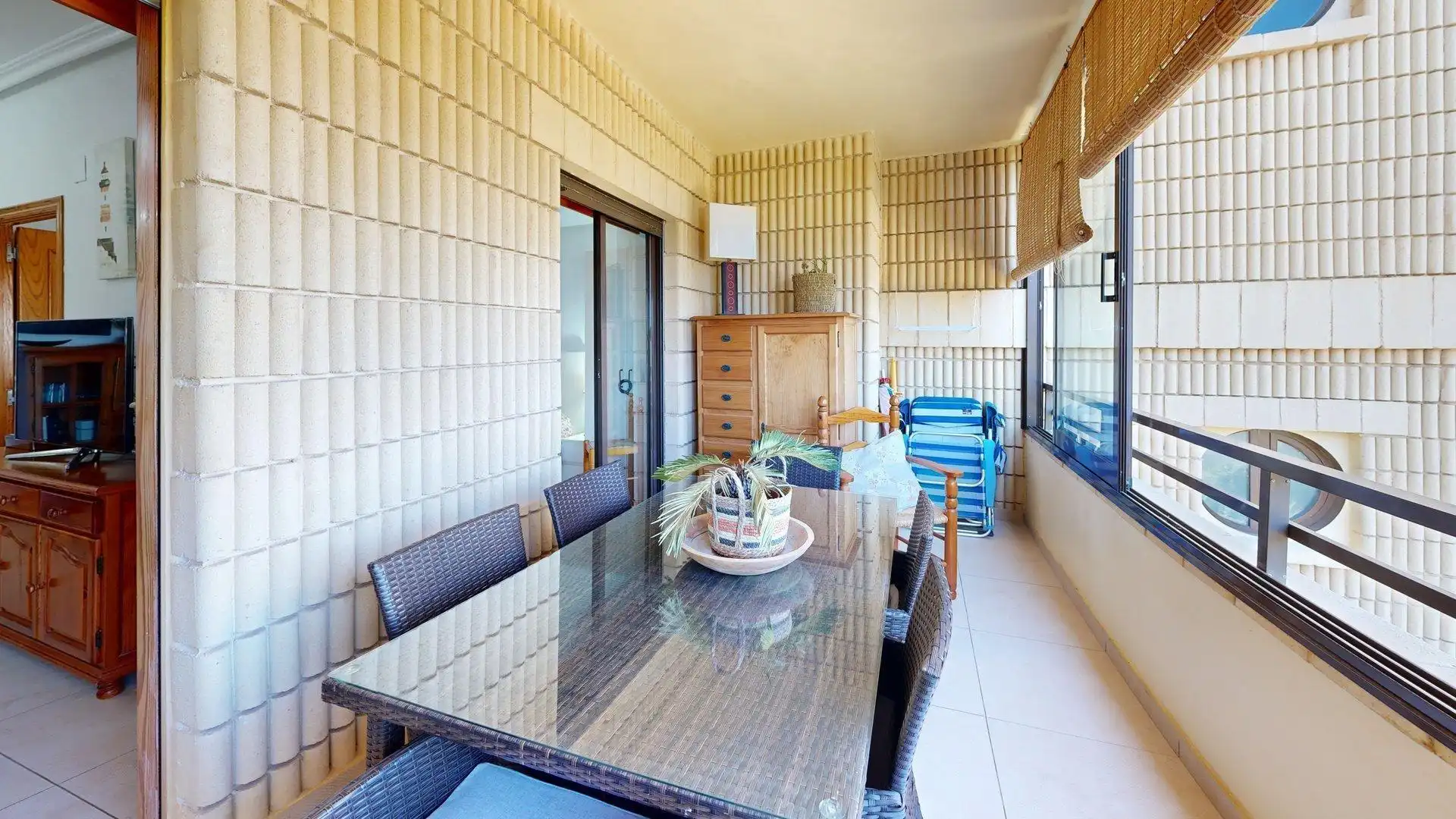 Terrassa de Apartament de lloguer en Elche / Elx amb Calefacció, Jardí privat i Terrassa