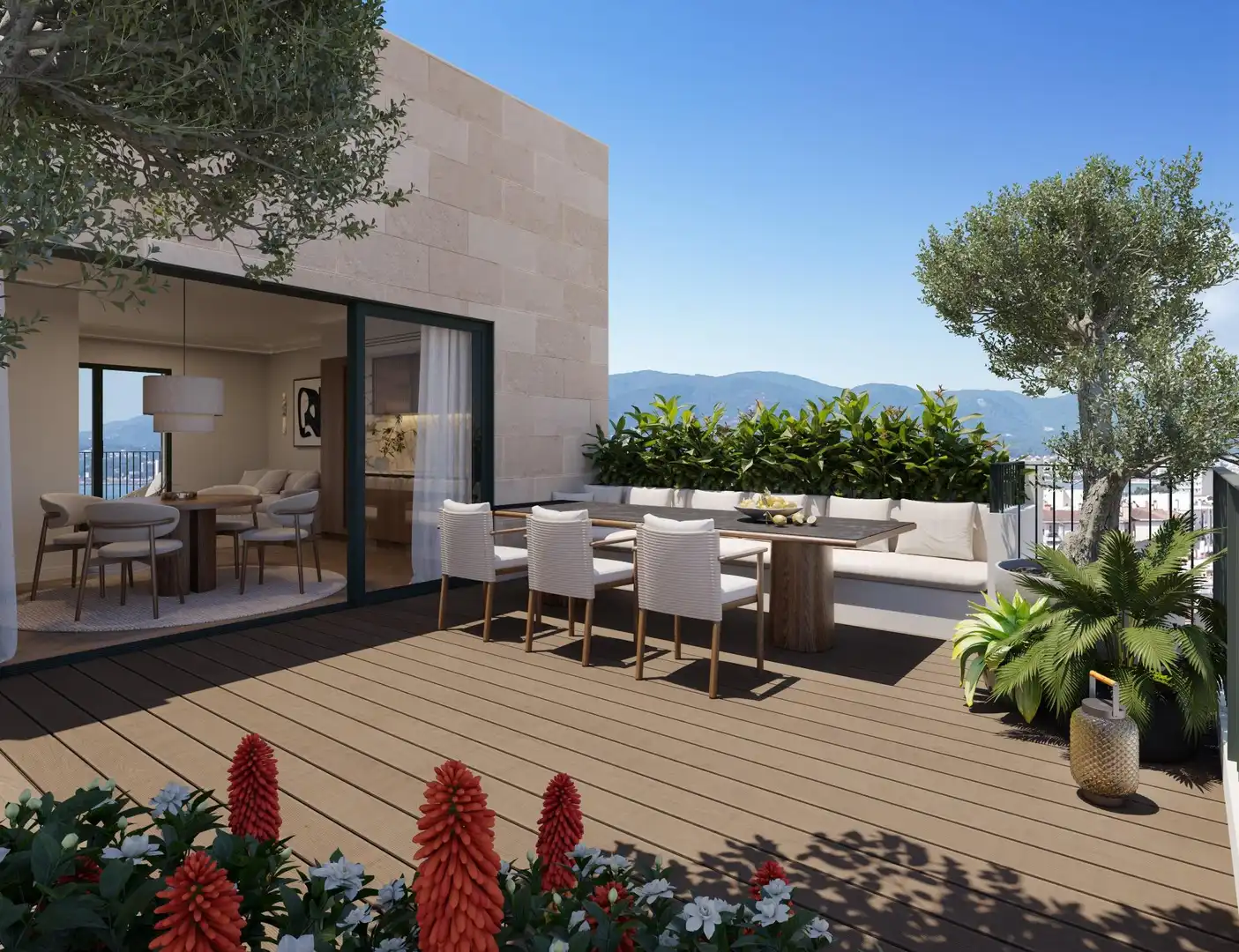 Terrasse von Dachboden zum Verkauf in  Palma de Mallorca