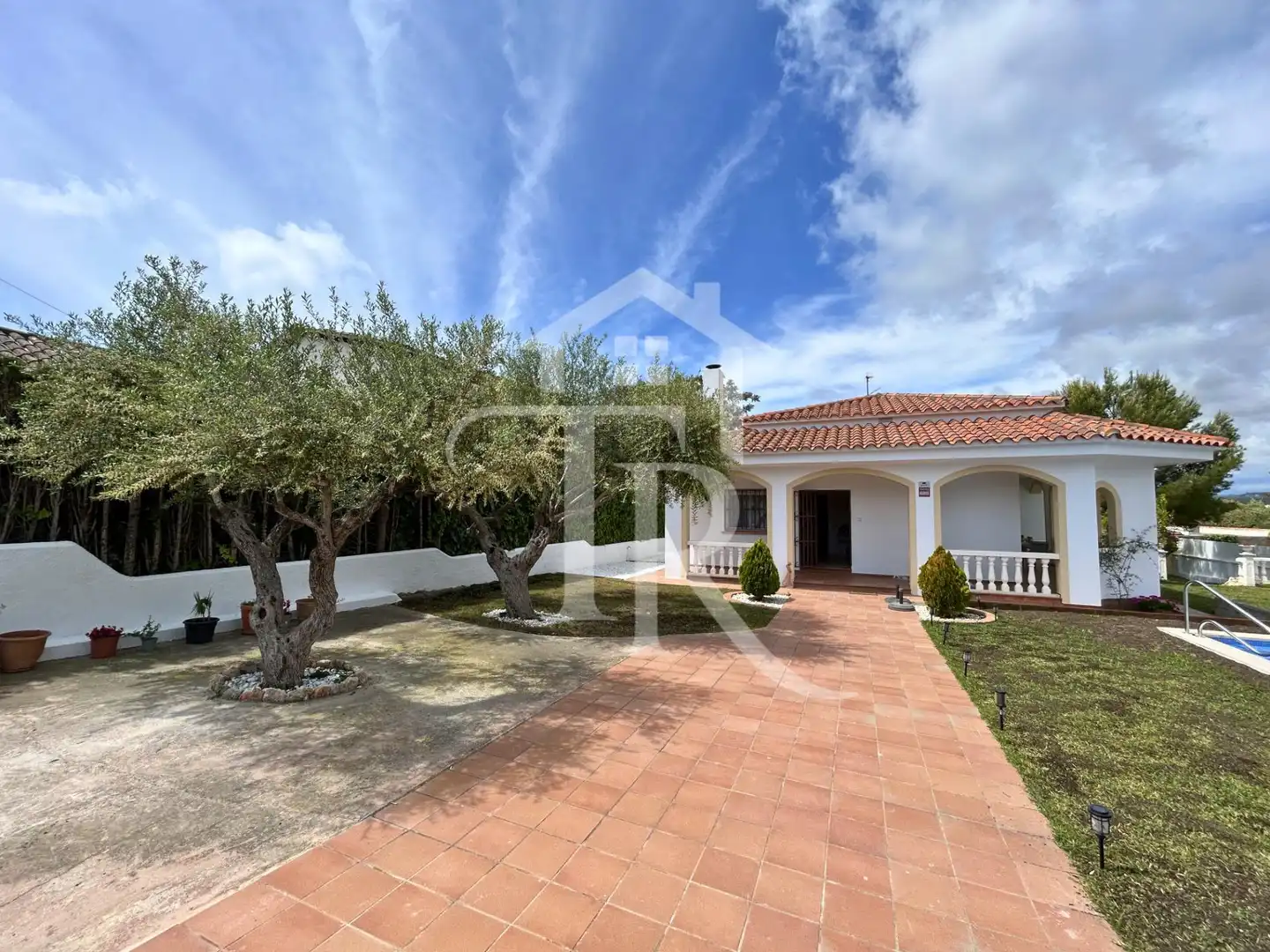 Exterior view of Houses for rent in Roda de Berà  with Private garden, Swimming Pool and Furnished
