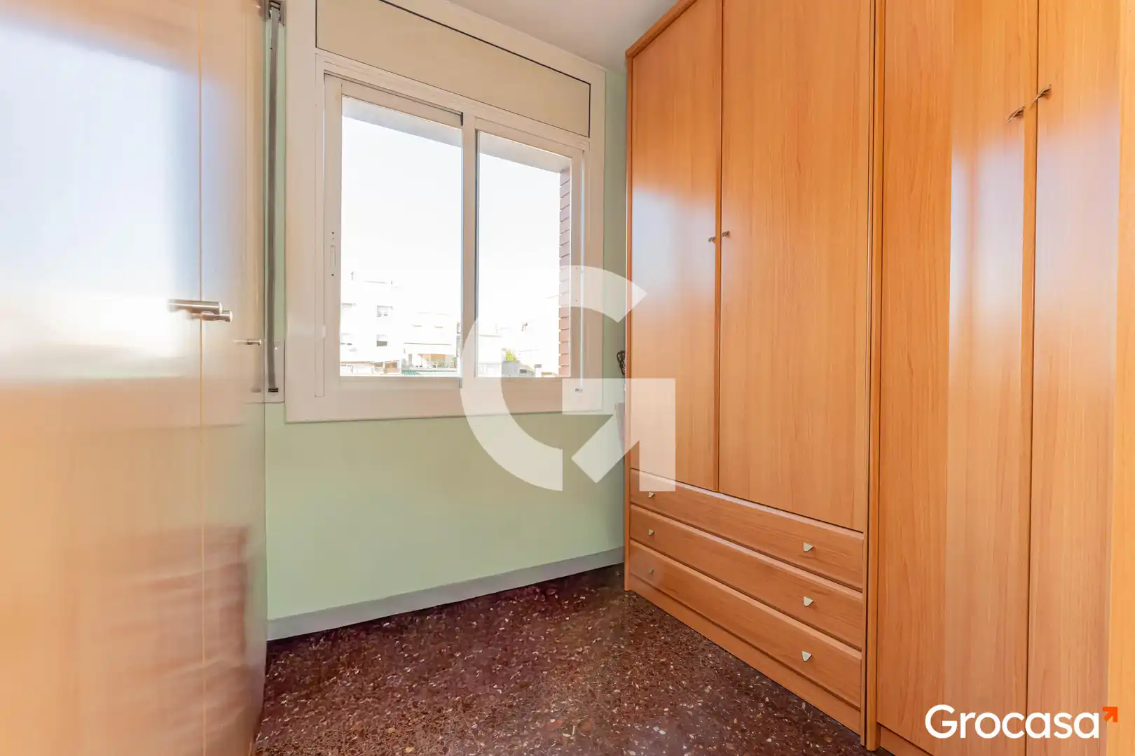 Bedroom of Flat for sale in Cornellà de Llobregat  with Air Conditioner, Heating and Balcony