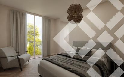 Bedroom of Flat for sale in  Barcelona Capital  with Air Conditioner and Balcony