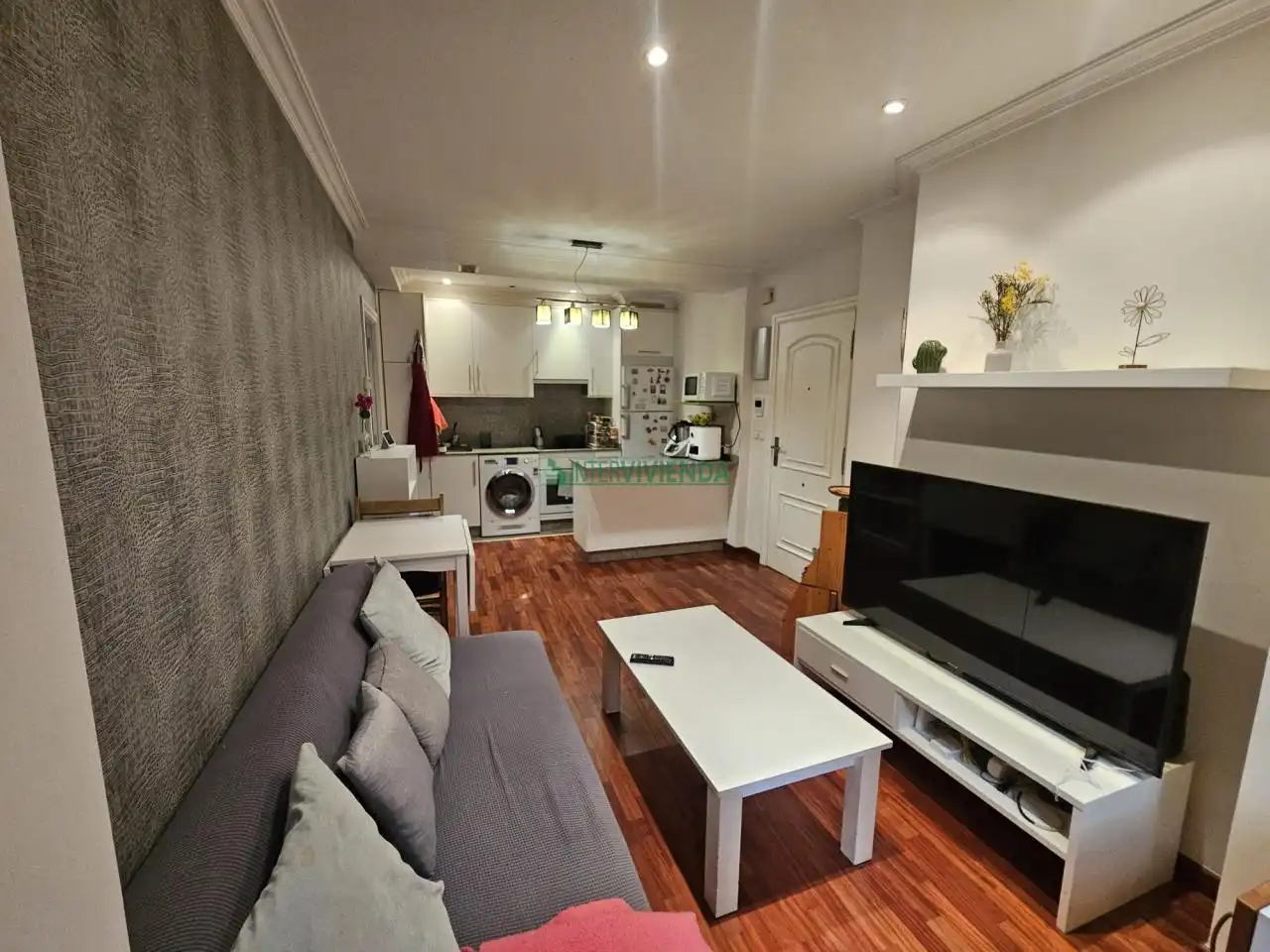 Sala de estar de Apartamento en venta en Vigo  con Calefacción y Parquet