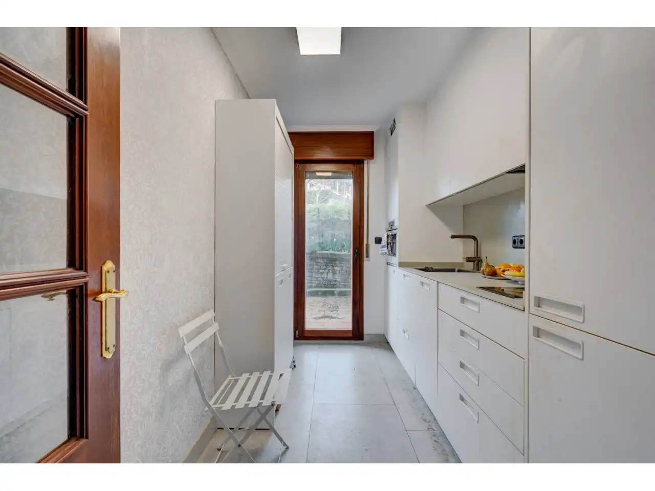 Kitchen of Flat for sale in Donostia - San Sebastián   with Heating, Private garden and Terrace
