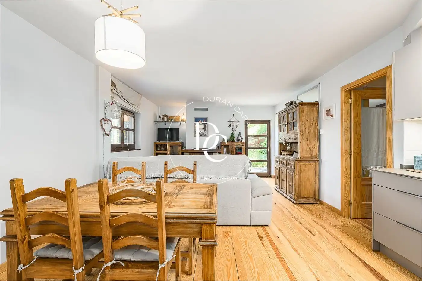 Comedor de Casa o chalet de alquiler en Alp con Calefacción, Jardín privado y Terraza