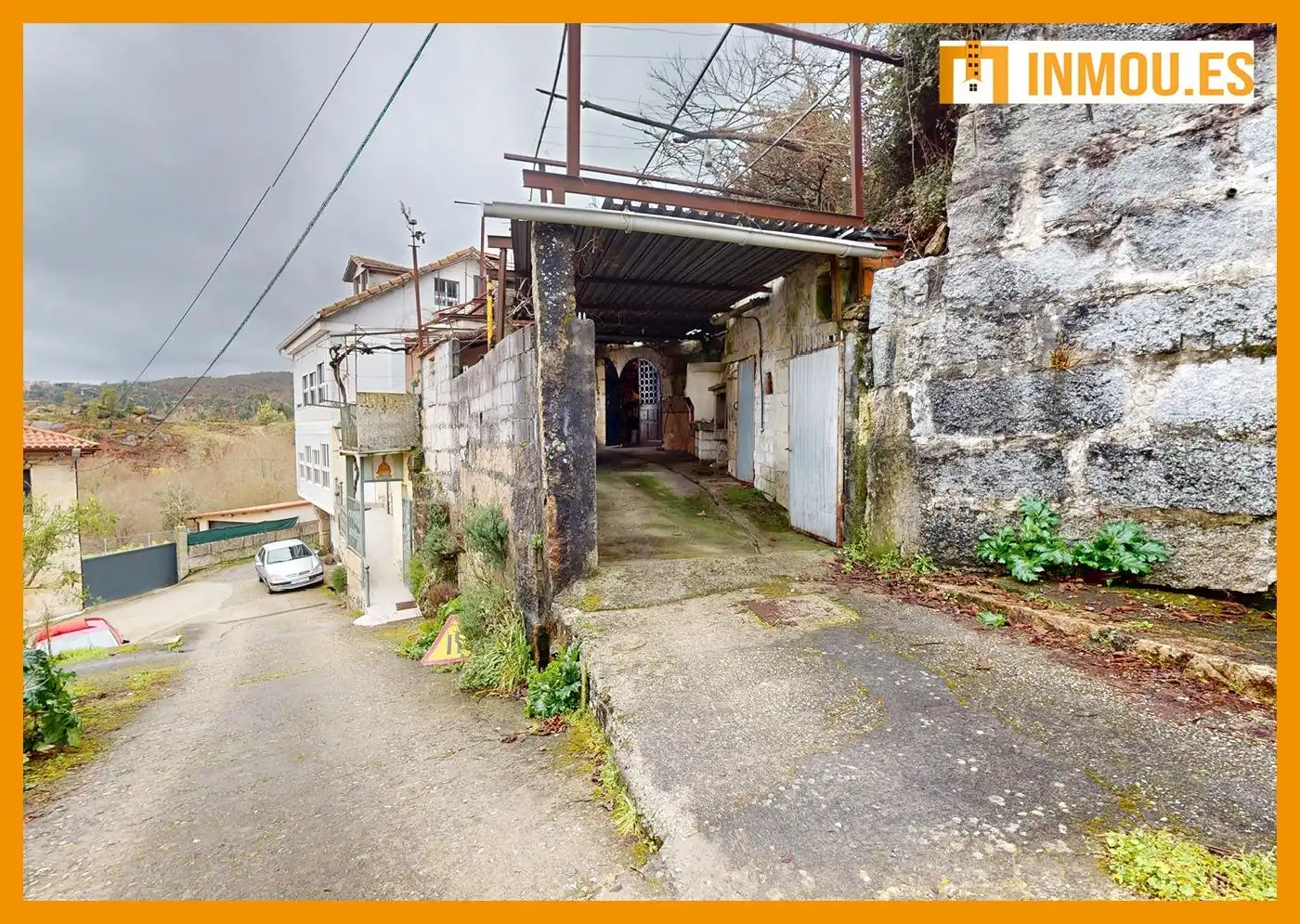 Vista exterior de Casa o chalet en venta en Carballeda de Avia con Calefacción, Jardín privado y Terraza