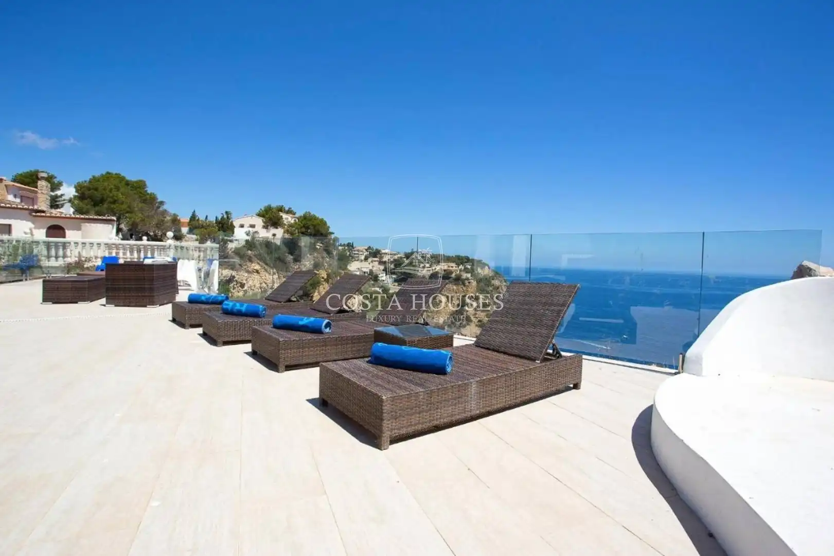 Terrace of Houses for sale in Jávea / Xàbia  with Air Conditioner, Private garden and Terrace