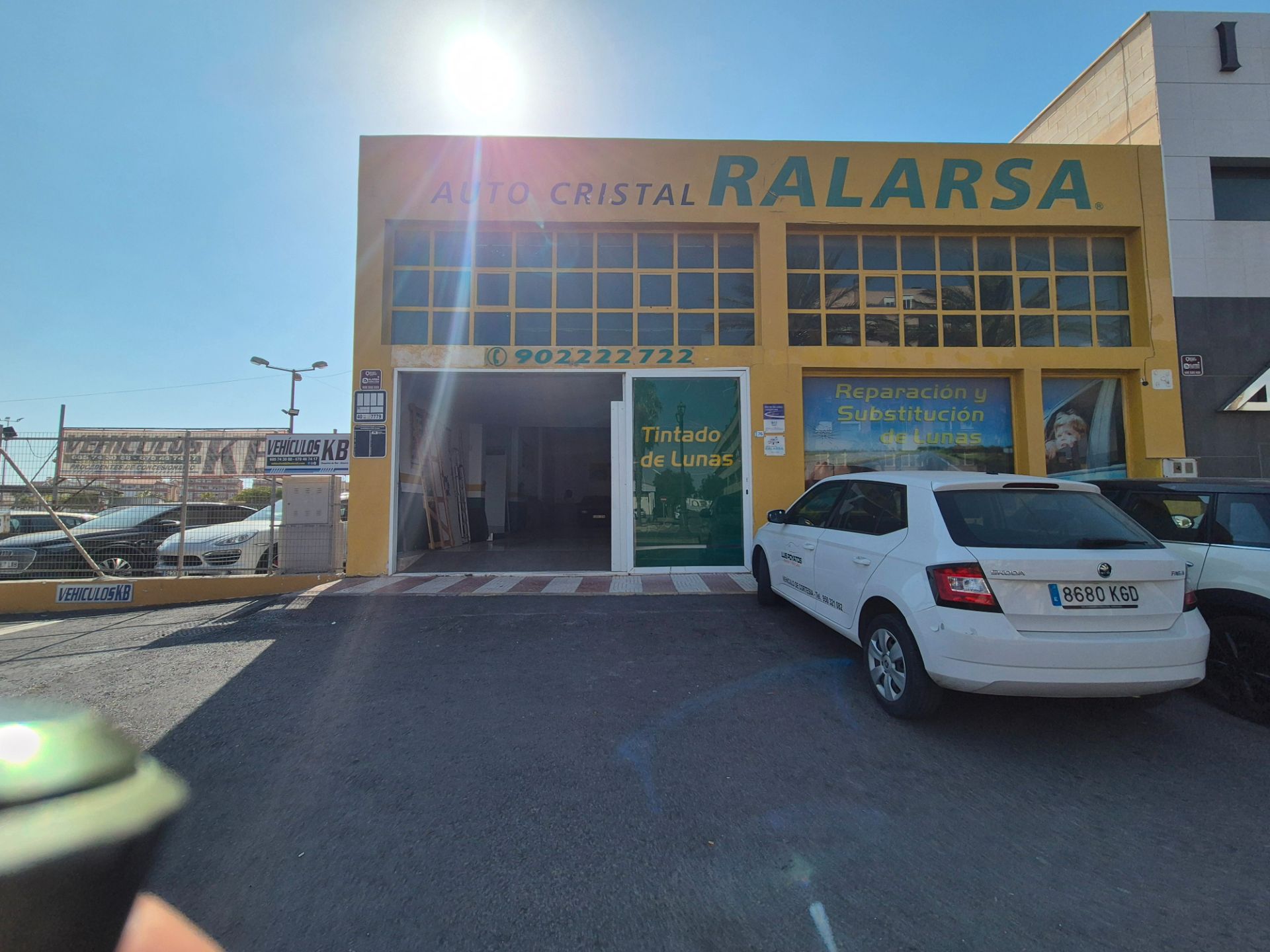 Vista exterior de Local de lloguer en Roquetas de Mar
