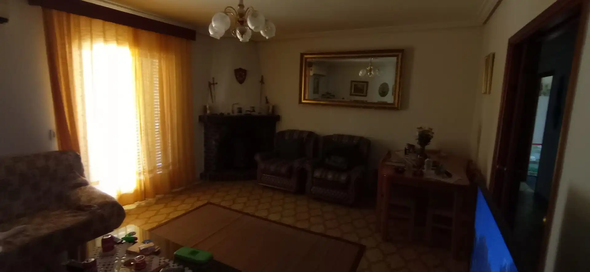 Sala de estar de Casa o chalet en venta en Montearagón con Aire acondicionado, Calefacción y Terraza