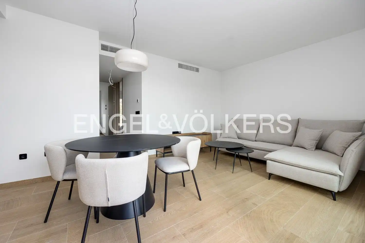 Wohnzimmer von Dachboden zum Verkauf in Algorfa mit Klimaanlage, Heizung und Privatgarten