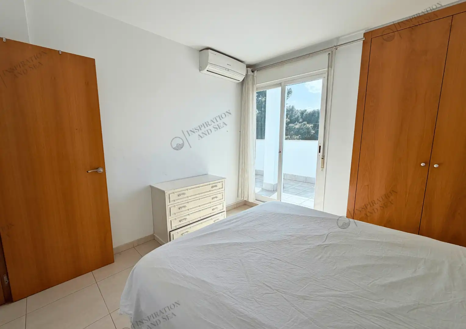 Bedroom of Flat for sale in Eivissa  with Air Conditioner, Terrace and Furnished