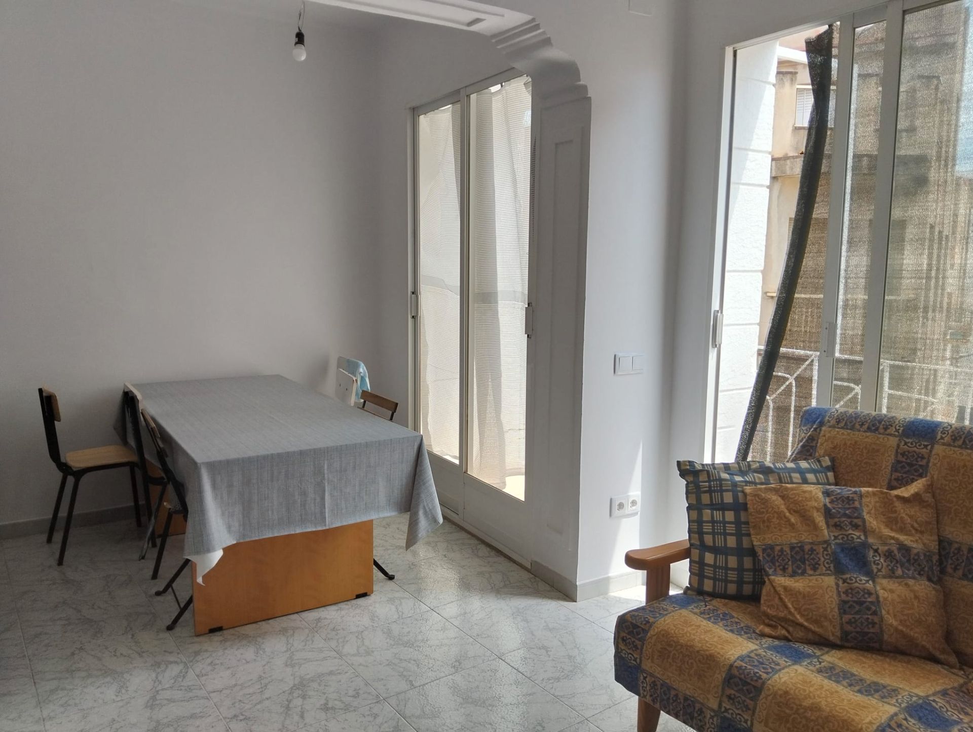 Bedroom of Flat for sale in Sant Carles de la Ràpita  with Heating, Terrace and Furnished