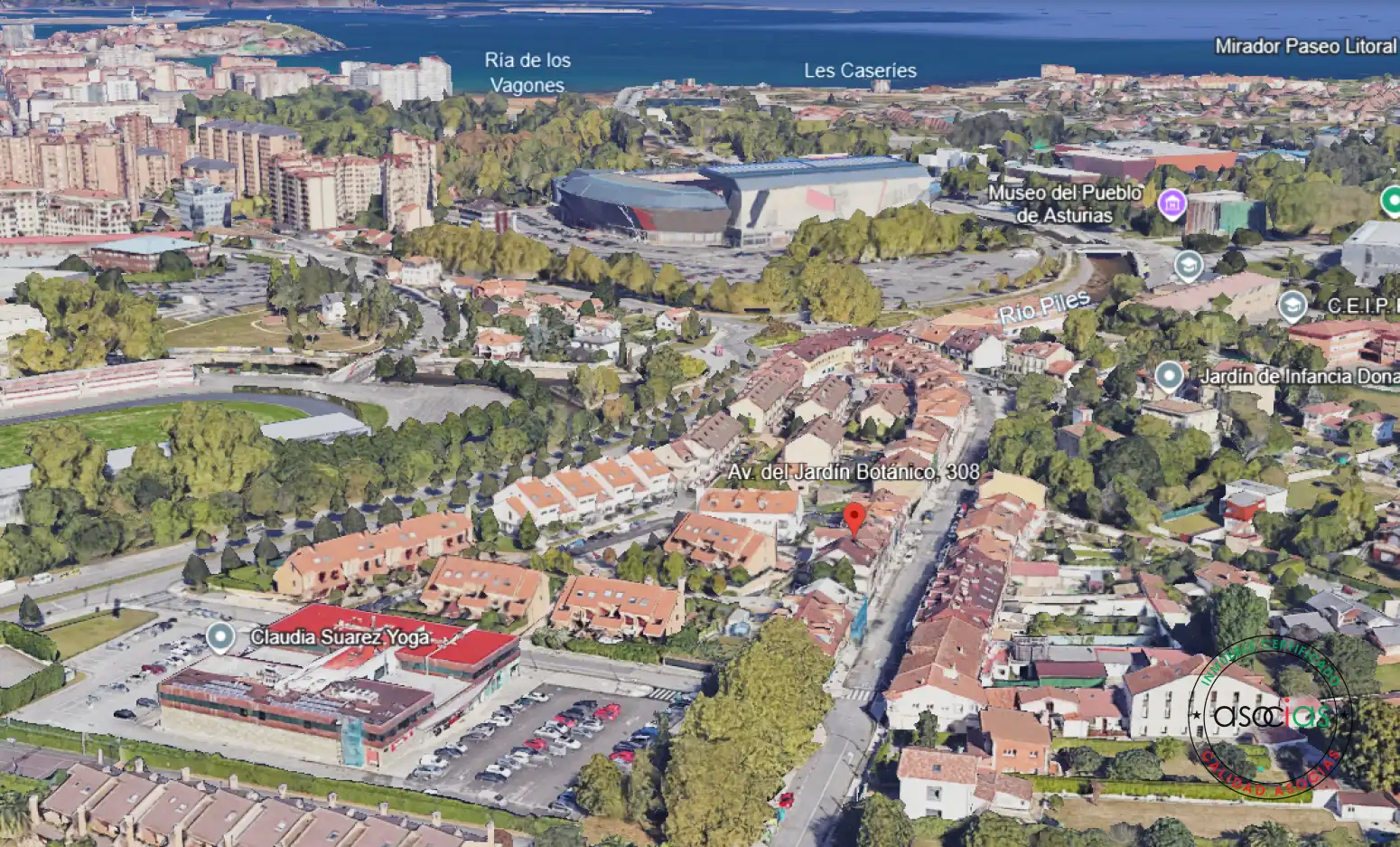 Vista exterior de Piso en venta en Gijón  con Calefacción, Terraza y Trastero