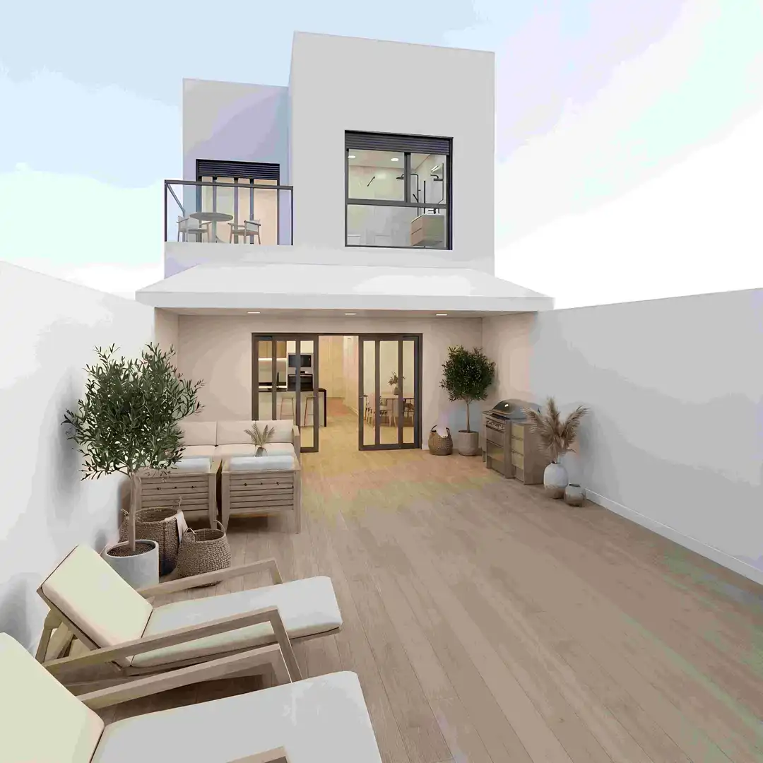 Terraza de Casa o chalet en venta en Vilanova i la Geltrú con Aire acondicionado, Calefacción y Terraza