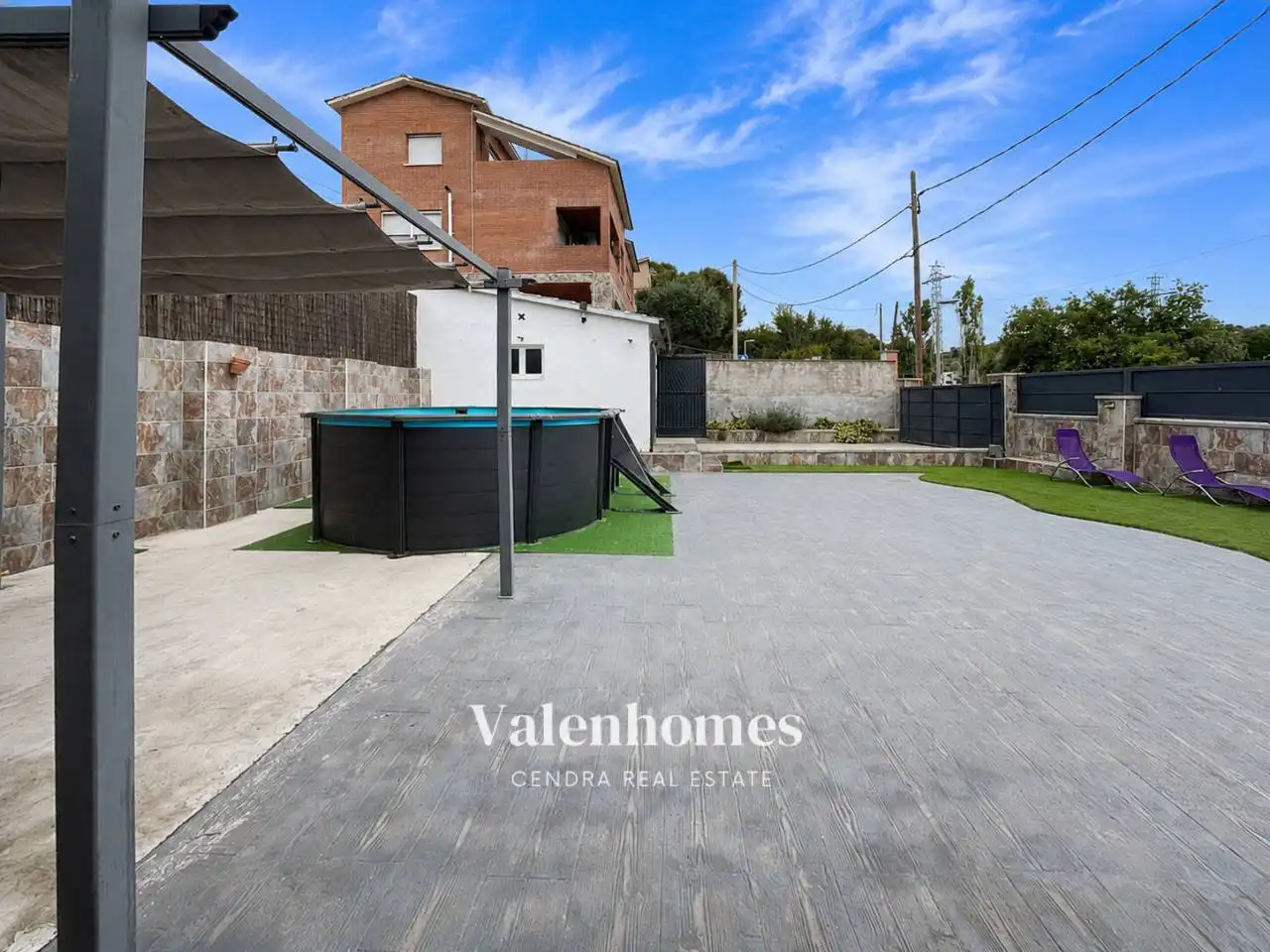 Terrace of Houses for sale in Lliçà d'Amunt  with Air Conditioner, Private garden and Furnished