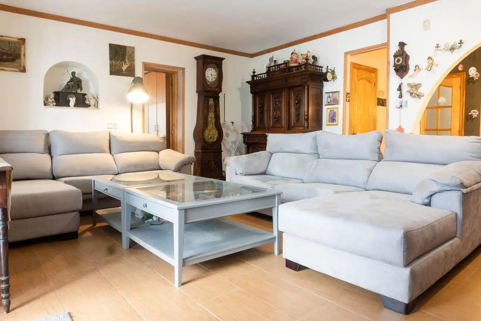 Living room of Houses for sale in Albinyana  with Heating, Balcony and Community pool