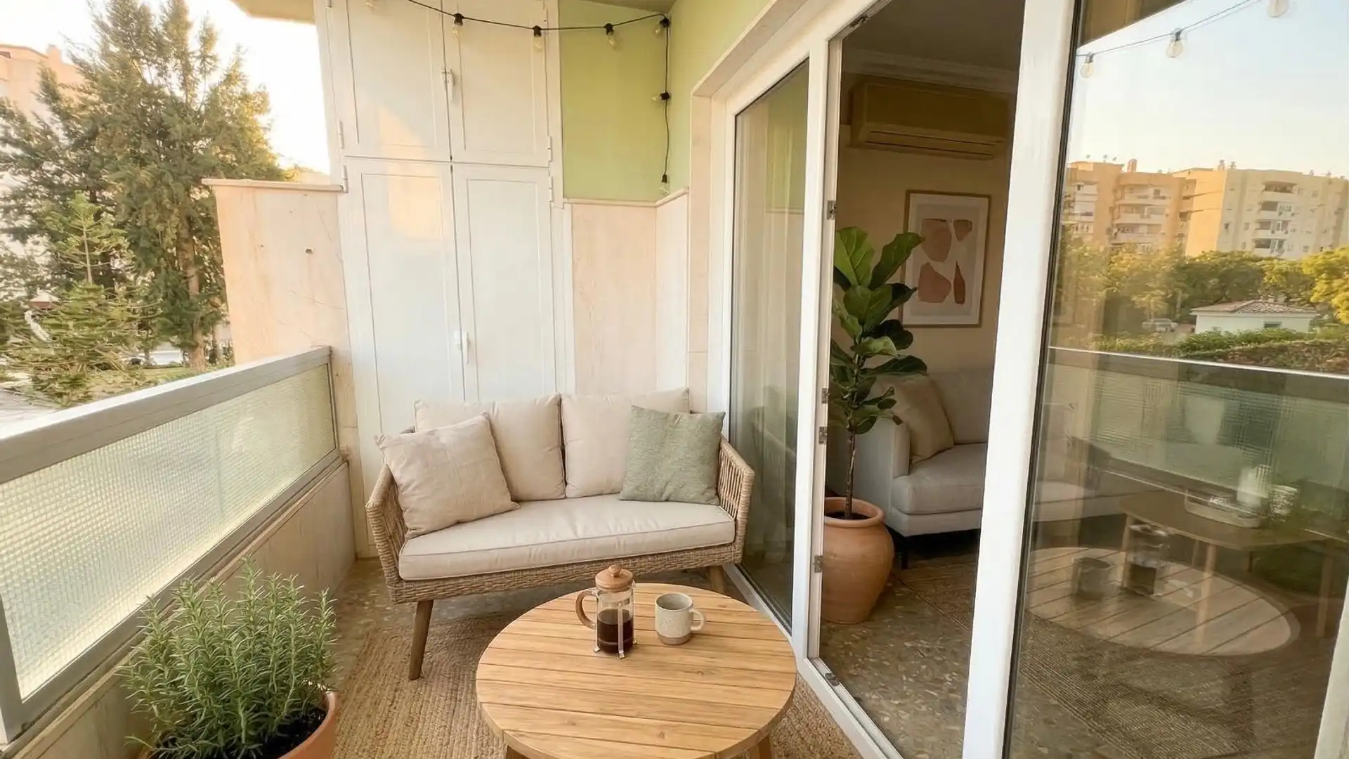 Balcony of Flat for sale in Vélez-Málaga