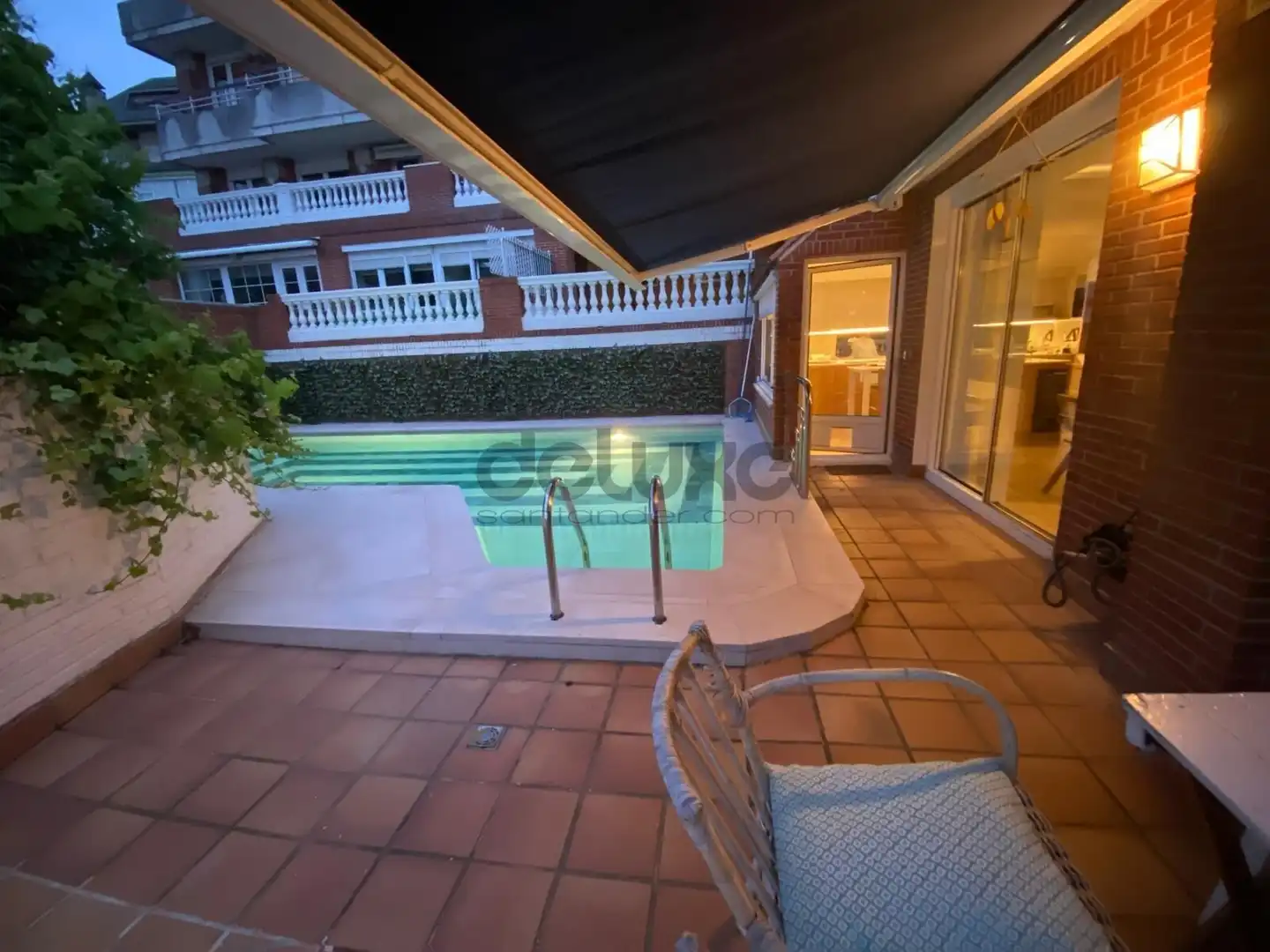 Piscina de Casa o chalet de alquiler en Santander con Calefacción, Jardín privado y Piscina