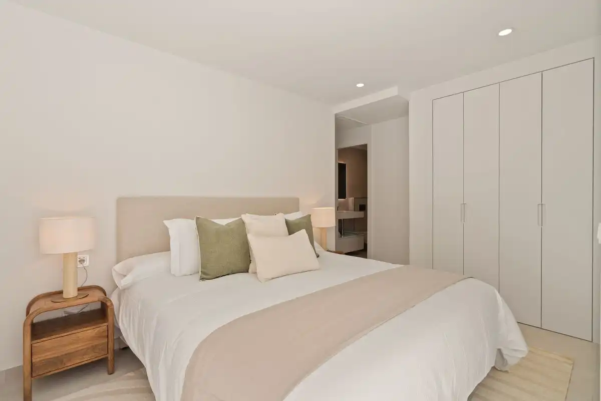 Schlafzimmer von Erdgeschoss zum Verkauf in Mijas mit Klimaanlage, Heizung und Terrasse