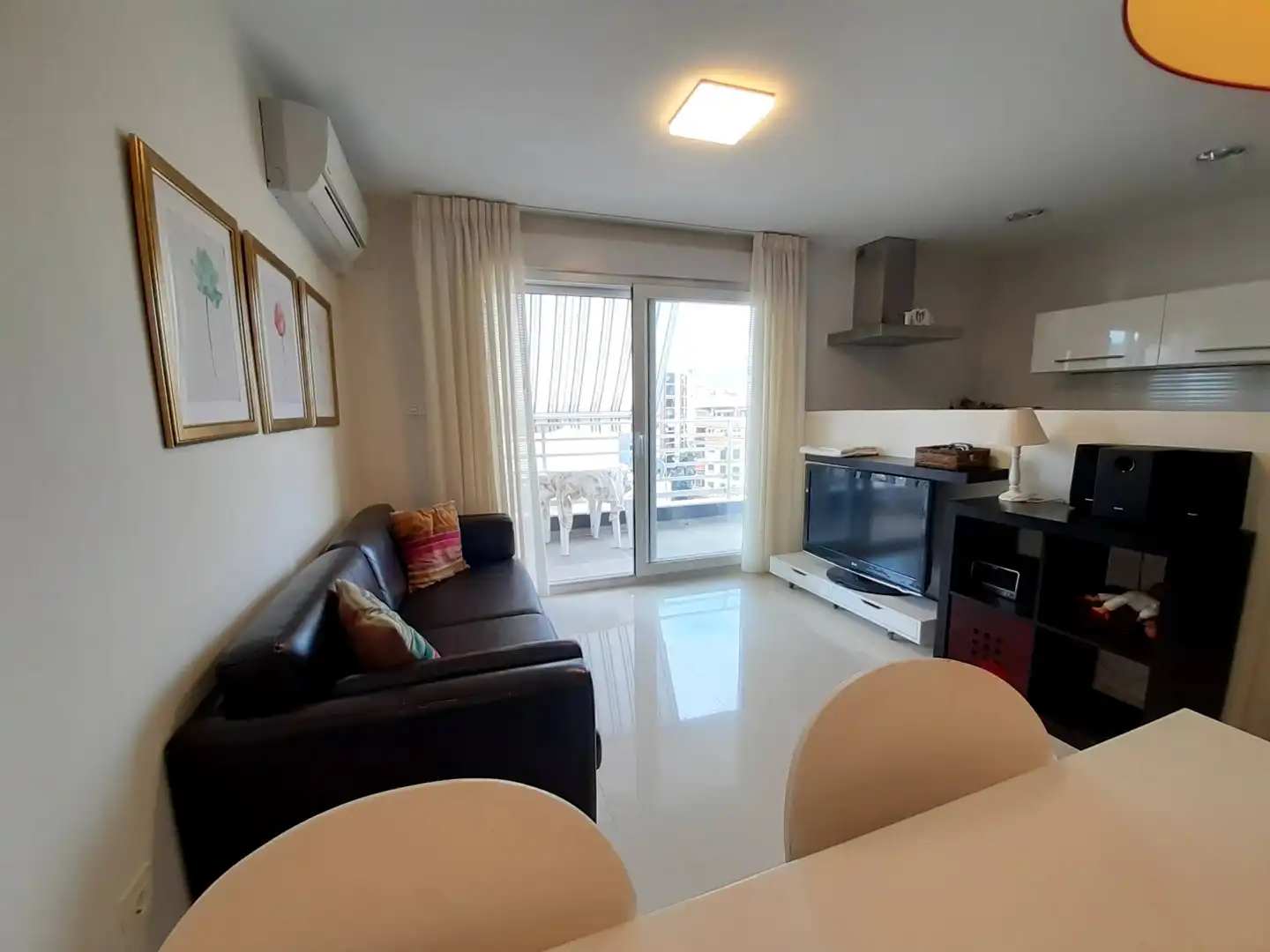 Sala de estar de Apartamento en venta en Calpe / Calp
