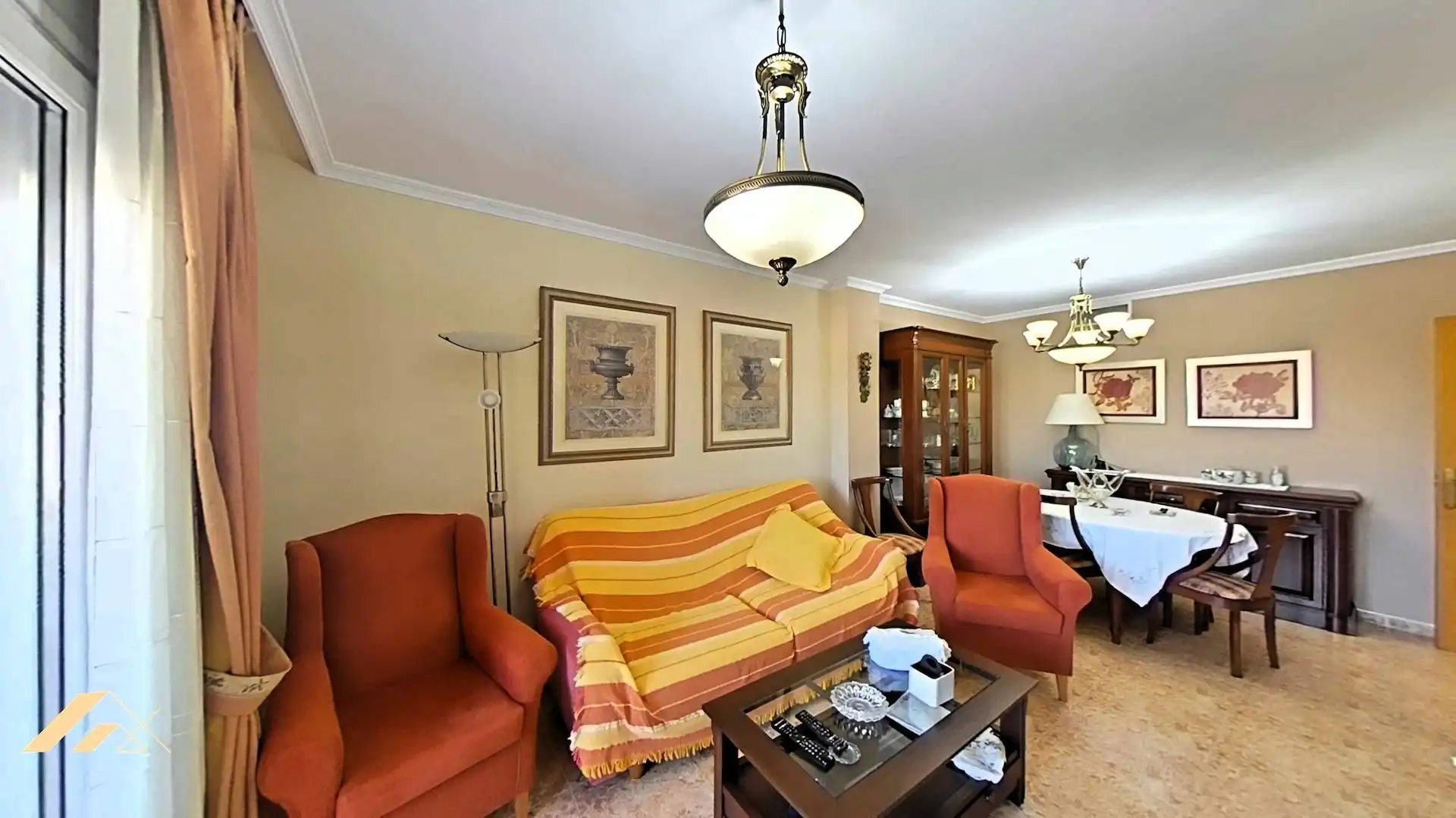 Sala de estar de Apartamento en venta en San Pedro del Pinatar con Calefacción y Amueblado