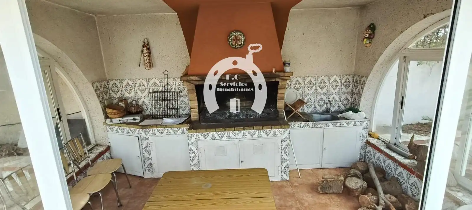Cuina de Casa o xalet en venda en Elche / Elx amb Aire condicionat, Terrassa i Traster