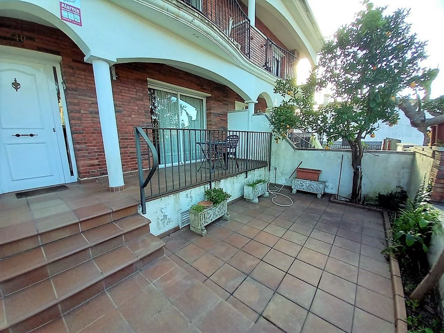 Terraza de Casa adosada en venta en Santa Susanna con Calefacción