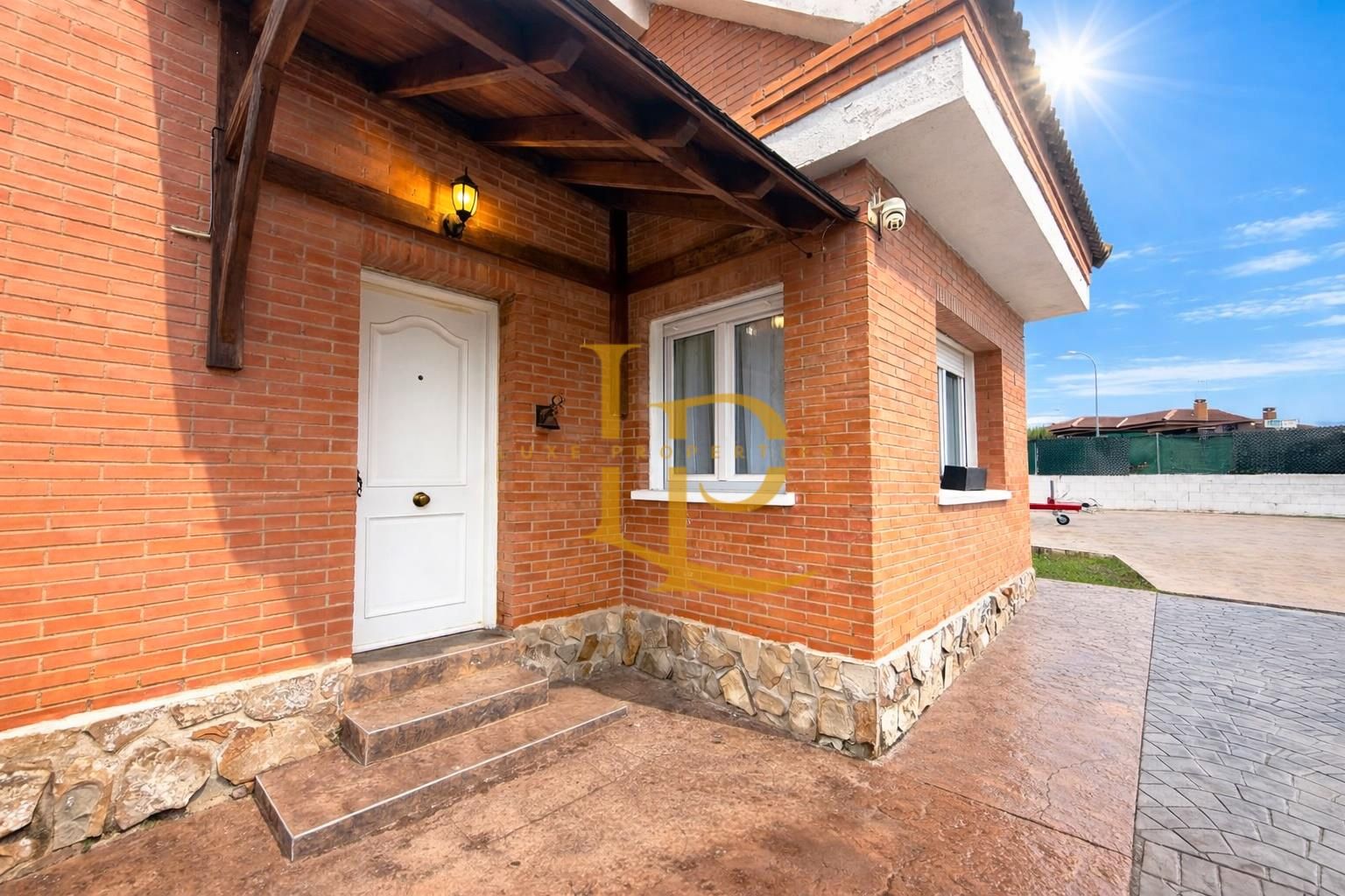 Exterior view of House or chalet for sale in El Casar  with Air Conditioner, Heating and Private garden