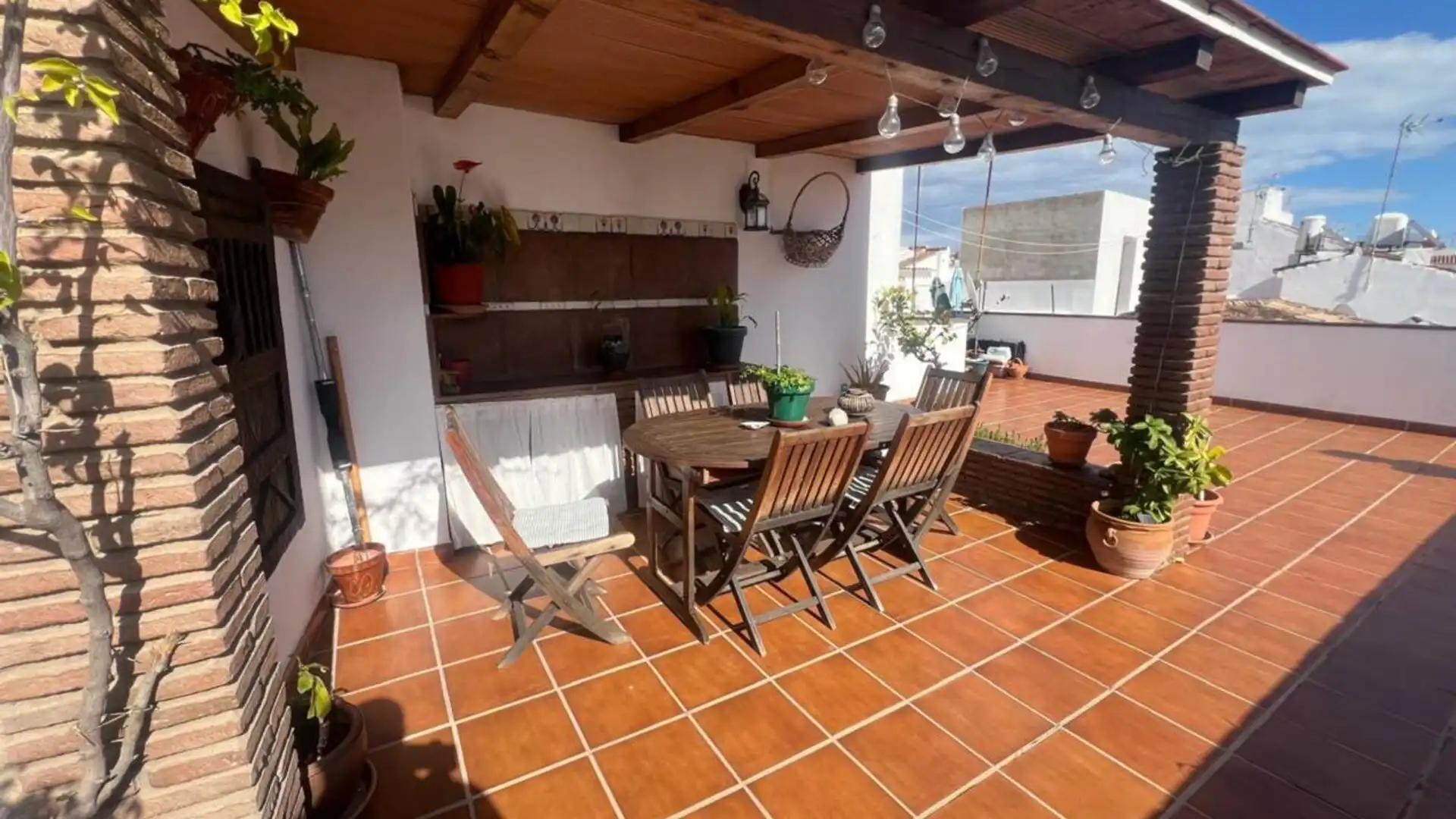 Terrace of Single-family semi-detached for sale in Estepona  with Terrace