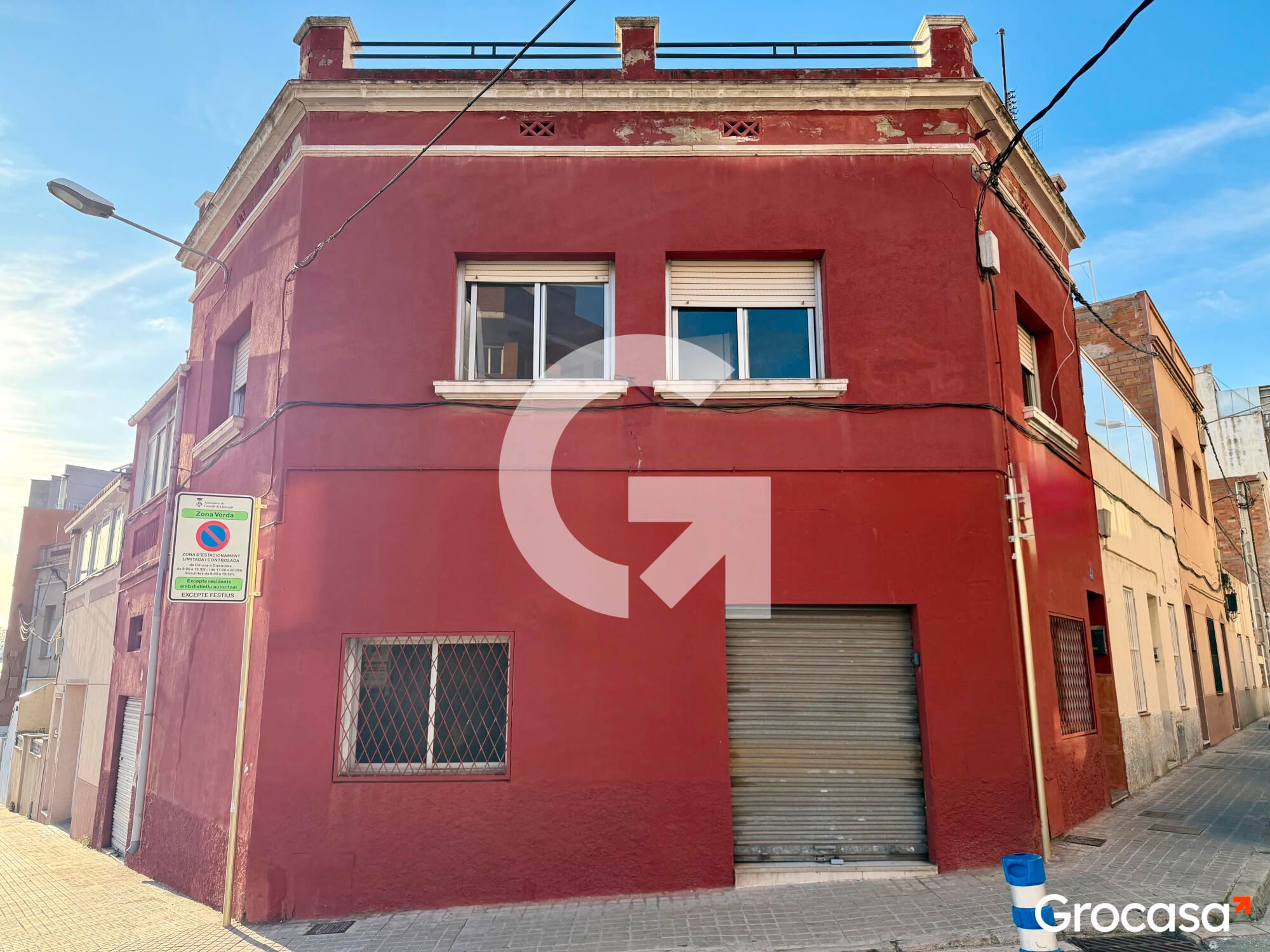 Exterior view of House or chalet for sale in Cornellà de Llobregat  with Terrace and Storage room