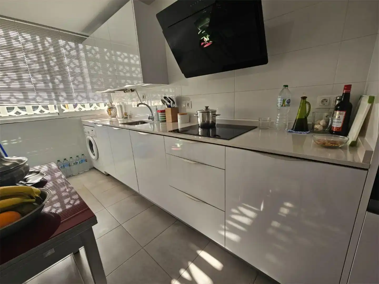 Küche von Wohnung zum Verkauf in Málaga Capital mit Klimaanlage und Balkon