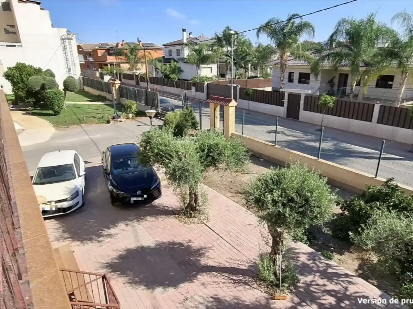 Vista exterior de Pis en venda en Murcia amb Aire condicionat, Jardí privat i Traster