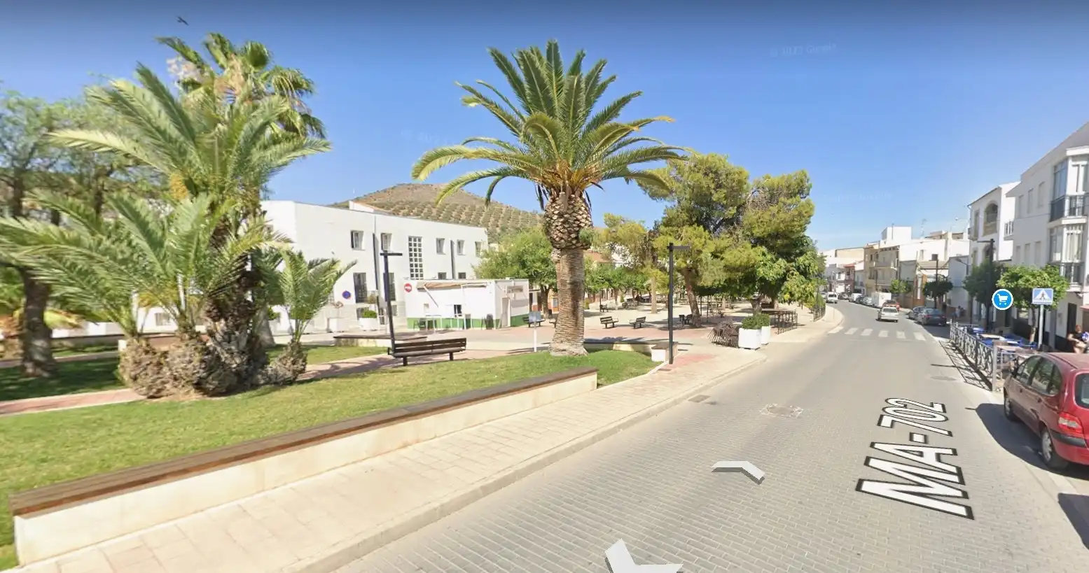 Vista exterior de Piso en venta en Alameda
