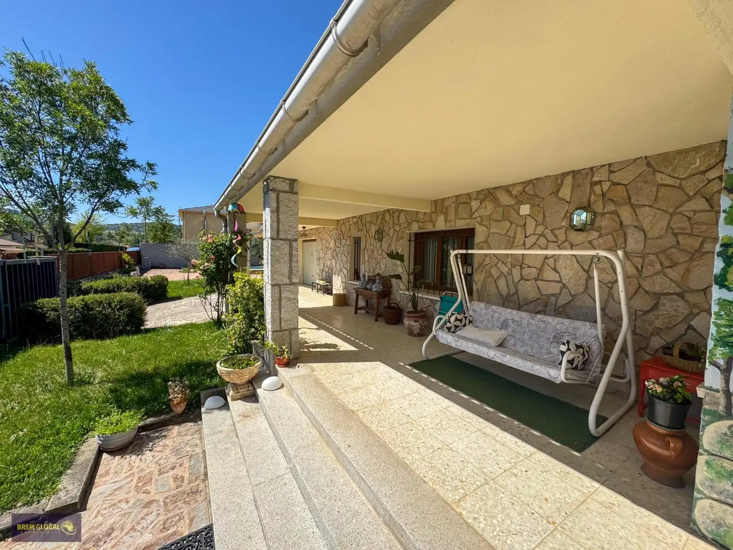 Terraza de Casa o chalet en venta en Buitrago del Lozoya con Calefacción, Jardín privado y Terraza