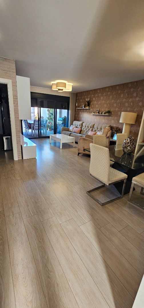 Living room of Single-family semi-detached for sale in  Jaén Capital  with Heating, Private garden and Terrace